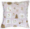 Hergo Sofahelden Adventskalender Kissen mit Taschen 40x40cm - Rosa 8993