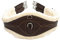 Kentucky - Lammfell Gurt Anatomisch Braun 145 cm