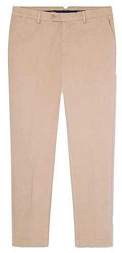 Hackett London Herren C Chino Kensington Hose, Beige (Oat), 42W/28L