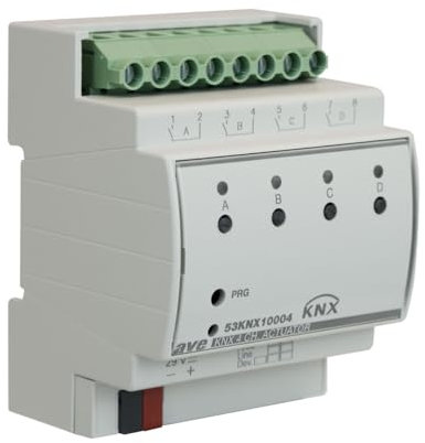 Attuatore Knx 4Ch Basic-4M Din AVE 53KNX10004