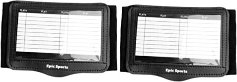 Happyyami 2st Fußball-Coaching-Board Basketball Spielbuch Für Fußball-armbinden Baseball-Handgelenk Fußball Am Handgelenk Schlaghandschuhe Bruce Bolt Baseballbälle Erwachsener Kind Messer