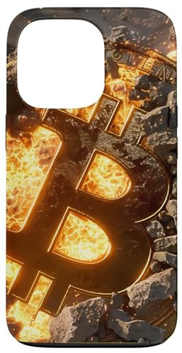 Hülle für iPhone 13 Pro Bitcoin BTC Münze Krypto Blockchain Kryptowährungen Bitcoin