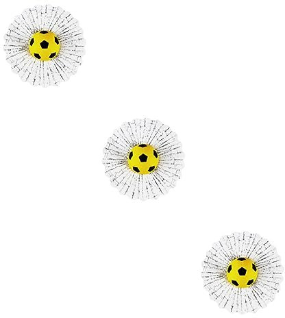 iplusmile 3stücke Auto Aufkleber Tennis Sticker Für Fenster Selbstklebend Und Langlebig Realistische Für Pkw Lustige Dekoration Gelb