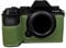 Camera Case Green PU Leather Anti-Skid Protective Half Body Cover Base Case For Fujifilm X-S20 Mirrorless Camera