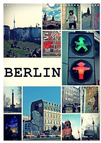 BERLIN/Planer (Wandkalender 2026 DIN A3 hoch), CALVENDO Monatskalender: Streets of Berlin (CALVENDO Orte)