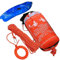 Bolsa de lanzamiento para rescate de agua, cuerda de lanzamiento con bolsa de natación, equipo de seguridad reflectante, kayak, rafting, barcos, inundaciones, mar, piscina, 21 Metros, ver descripción