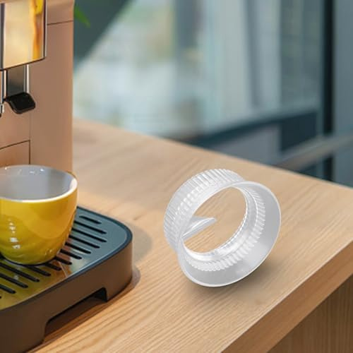 Anello dosatore rotante per caffè espresso per moka, per preparare 26 tazze (trasparente 90 mm)