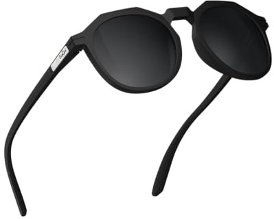 SunGod Zephyrs™ Sunglasses - Lightweight Eyewear with UV400 Protection Frame - Black Smoke