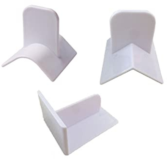 Fondant Smoother 3 diversi per decorare torte Lucidatore più liscio Strumento per lisciare il fondente Bordo della torta 3 pezzi Decora