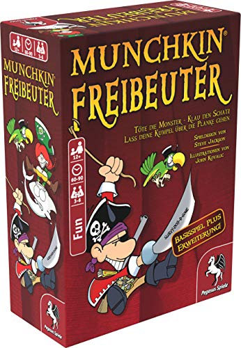 Pegasus Spiele 17157G - Munchkin Freibeuter 1+2