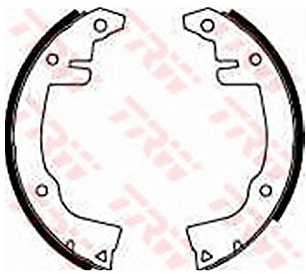 TRW Bremsbackensatz GS8260 | Kompatibel mit: SUZUKI SJ410, SJ410 Cabrio, SJ413