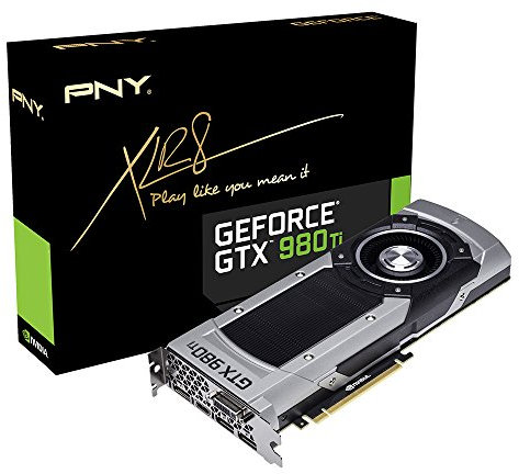 PNY GF980IGTX6GEPB Carte graphique Nvidia GeForce GTX 980 Ti 1076 MHz 6Go PCI Express 3.0