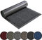 TrendMakers Barrier Mat Large Grey /Black Door Mat Rubber Backed Medium Runner Barrier Mats Rug PVC Edged Heavy Duty Kitchen Mat(80 X 120 Cm)