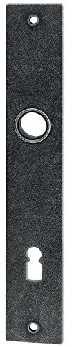 Langschild FULP, HALL, IMST und SÖLL, BB 90, Eisen verz schwarz passiv