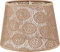 Kleiner Lampenschirm Stoff Tischlampe 14cm hoch Fassung E14 einfarbig Textil Schirm Tischleuchte