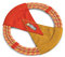 RUFFWEAR Fling-Fetch-Tug Hundespielzeug, Fliegende Scheibe, Einheitsgröße, pazifisches Ringspielzeug, Sockeye Red