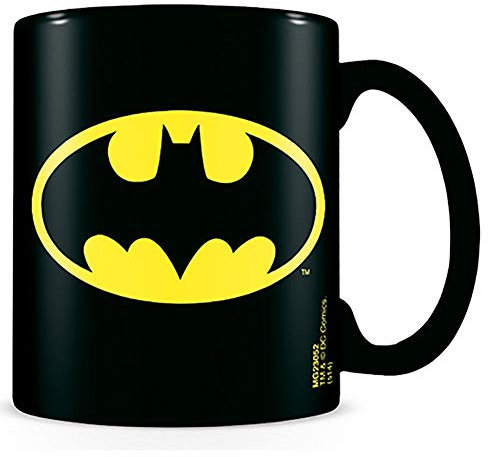 Batman - Taza con logotipo (Tamaño Único) (Negro)