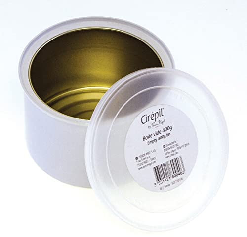 Cirepil Boîte métallique 400 g pour chauffe-cire 100 g