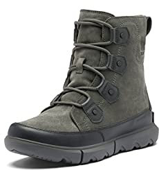 Sorel Explorer Boot Waterproof wasserdichte Winterstiefel für Herren, Schwarz (Black x Jet), 42.5 EU