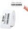 Etikettendrucker-Band kompatibel für NIIMBOT D101, Etikettendrucker-Papier, wasserfest, ölfest, kratzfest, Etiketten, Aufkleber für Home Office, Organisation, 25 x 60 mm 110Pcs (weiß)