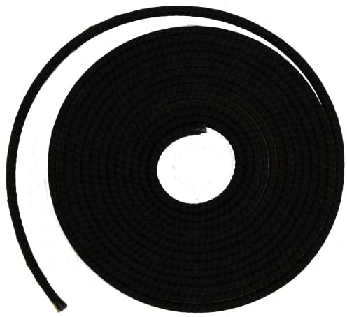 Kamindichtung Scheibendichtung für mehrere Haas+Sohn und Oranier Kaminofen Modelle, 3m ø8x2mm Flachdichtung inkl. Einbauanleitung