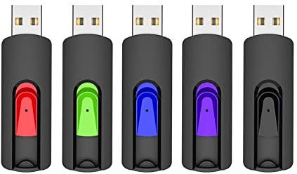 USB Stick 64GB 3.0 5 Stück Vansuny USB Stick 3.0 64GB 5er Pack Speicherstick 3.0 64 GB Datenspeicher-Backup für PC/Mac/Desktop/Laptop/Spielekonsolen(64 GB,5er Pack)