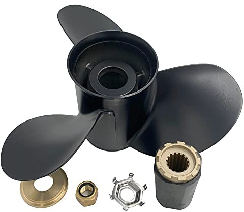 SLEIPNIR Bootspropeller 14x11 für Mercury Außenborder 60-125 PS Aluminium 15 Zähne OEM-Nr.: 48-77338A45