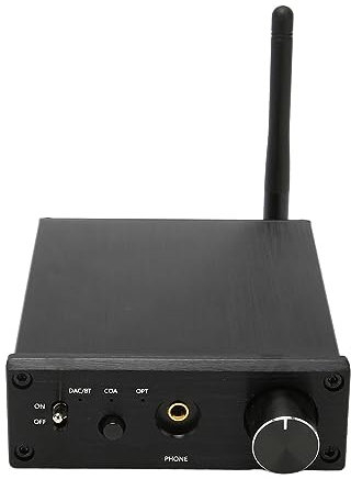 Bluetooth Receiver,Bluetooth 5.1 HiFi HD Lossless Audio Receiver,Digital Sound Decoder with 3.5mm Headphone Jack,Wireless Audio Adapter Work with Hi-Fi Receivers, Headphones