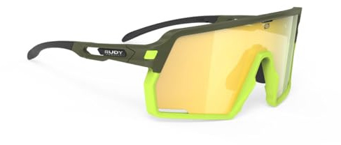 Rudy Project Kelion Sportbrille - Olive Matte - Multilaser Yellow