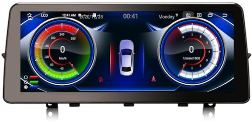 12.3 Zoll 8-Kern 8GB + 128GB Android 14 Autoradio GPS Navi Für BMW X1 E84 CIC System Unterstützt GPS Navi Carplay IPS WiFi 4G WiFi DAB+ DVR Canbus