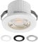 Braytron LED Minispot 3W Minileuchte Einbauspot Einbaustrahler inkl. 3 Blenden IP54 230V (warmweiß 3000k)