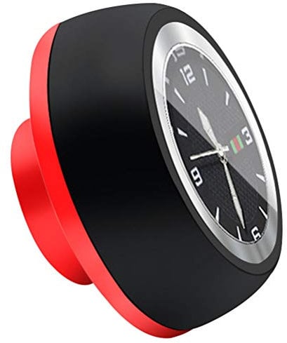 Fahrrad-Headset-Abdeckung, Fahrraduhr-Headset, Fahrrad-Vorbaukappe, Uhr, Fahrrad-Headset-Kappe, Aluminiumlegierung, Leuchtend, Universell Einsetzbar für Mountainbikes, 33 G,