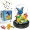 Set di Blocchi da Costruzione per Bouquet, 530 PCS Costruzione di Bouquet di Fiori con Copertura, Micro Blocchi Bouquet di Fiori, Decorazione Della Casa per Adulti e Bambini (Farfalla)