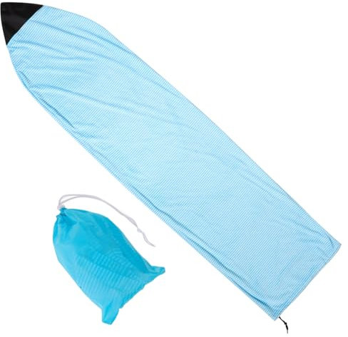 Happyyami Faltbare Surfboard-schutzhülle Mit Gepolstertem Nose-Schutz Leicht Dehnbar Und Platzsparend Für Shortboards Und Longboards Für Reisen Strand Und Transport
