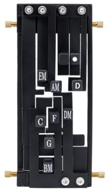 Sxdluzi Gitarrenhilfe-Akkordtrainer, Pädagogisches Gitarren-Lernhilfe-Werkzeug, Lehr- und Übungshilfe, Praktisch für Kinder, Anfänger