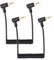 Gosknor 2pcs Câbles de Microphone 3,5 mm, Cordon Microphone pour Caméras Câble Microphone Compatible avec DJI Mic 2 et Rode Microphone Wireless Pro Câble Raccordement TRS 3,5 mm Spiralé Micro Audio