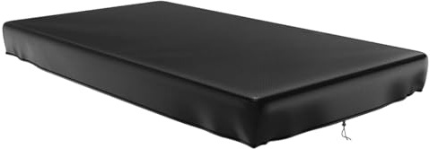 Sarini Billardtisch-Abdeckung, wasserdicht, für den Innen- und Außenbereich, staubdicht, Sonnenschutz, Regenschutz, für Snooker, Billardtisch, Terrassentisch, Schwarz