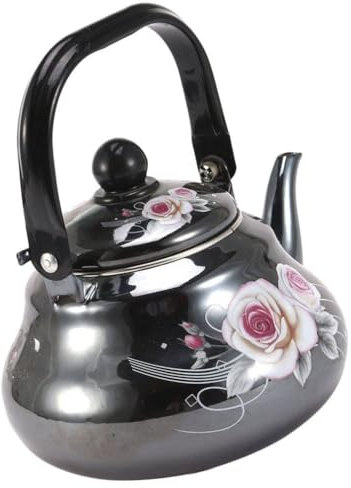 Teiera in ceramica, grande teiera, bollitore smaltato Teiera in ceramica smaltata Bollitore smaltato retrò Macchina for caffè turco Bollitore for tè a induzione Turco