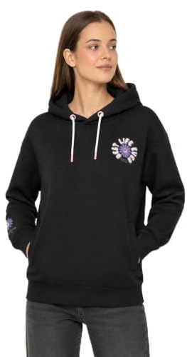 Sublevel Damen Hoodie | Baumwolle | Einzigartiges Design | Hochwertige Verarbeitung | Perfekt für Freizeitoutfits | Angenehmes Tragegefühl | Kapuze