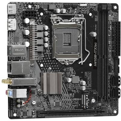 motherboards Fit For Asrock H410M-ITX/ac Motherboard MINI ITX LGA 1200 Intel H410 Supports 10th Gen I5-10400F I9-10900F 10700 10100 Cpu PCI-E 3.0