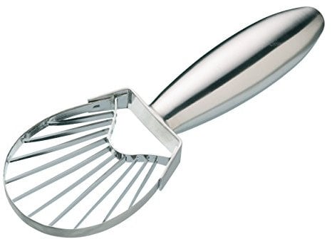MasterClass Avocadoschneider und -ausstecher aus Edelstahl, 18 cm (7), Silber
