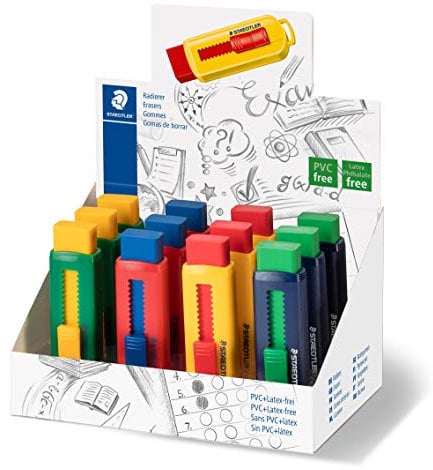 Staedtler 525 PS1 S Gomma, 12 Pezzi