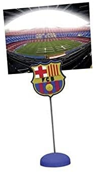 FC Barcelona Rubber Bilderrahmen mit Clip, bunt, 16x6x11 cm