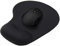 KING OF FLASH Black Anti-Slip Comfort Mouse Pad With Gel Foam Rest Wrist Support For PC, Laptop