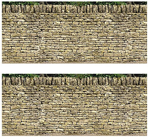 id Backscenes Scenic Brick / Building Papers - Dry Stone Wall Single (BM26)