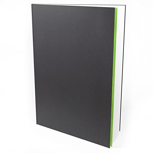 Artgecko A3 Casebound Sketchbook 150gsm 92 Pages | Thick Paper Hardcover Artists Drawing Pad for Pencil Sketching, Pen & Ink, Oil Pastels and Crayons