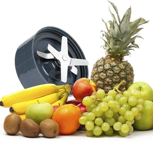 Blender Lame de Remplacement pour Mixeur NutriBullet Pièces de Rechange Lame d'Extracteur Accessoires pour Centrifugeuse Adapté pour Mélangeur NutriBullet 600 / 900W(600W)