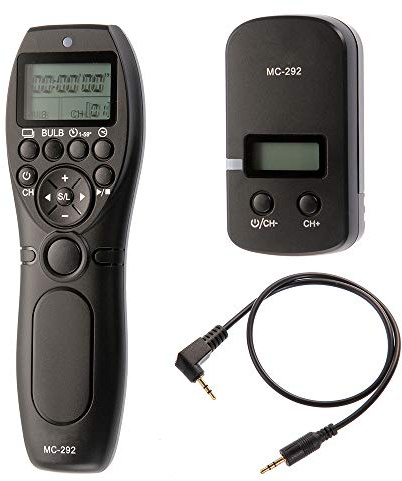 Hersmay, telecomando LCD senza fili per otturatore, E3, per Canon EOS R Rebel XT XTi XS XSi T1i T2i T4i T5i T6i 1300D 1200D 1100D 1000D 750D 760D 700D 650D 600D 550D 60D 70D 550D 50D