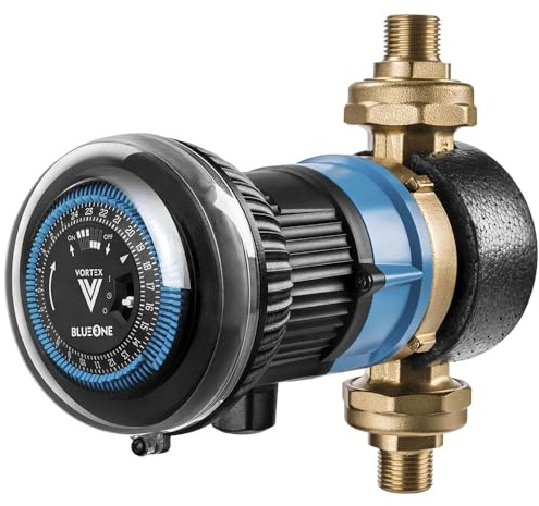 Thermador - Pumpen für Heißwasser – Thermador, Pumpe, Loop, Uhr + Thermostat 45/65 ° Vortex, männlich 1/2 Zoll (15/21)