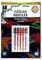 Organ Needles 5118000BL Nadeln Blisterpackung, Gold/Silber/Schwarz, Ein Größe, 5 Count